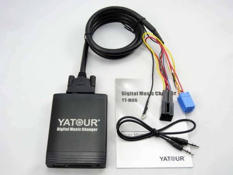 Адаптер YATOUR YT-M06 (USB, SD, AUX) для Audi