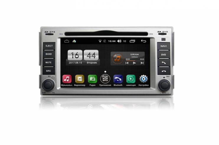Штатная магнитола FarCar s170 для Hyundai Santa Fe 2006-2013 на Android (L008)