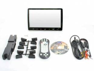 Навесной монитор на подголовник AVIS AVS1033T с диагональю 10.1" и встроенным DVD плеером