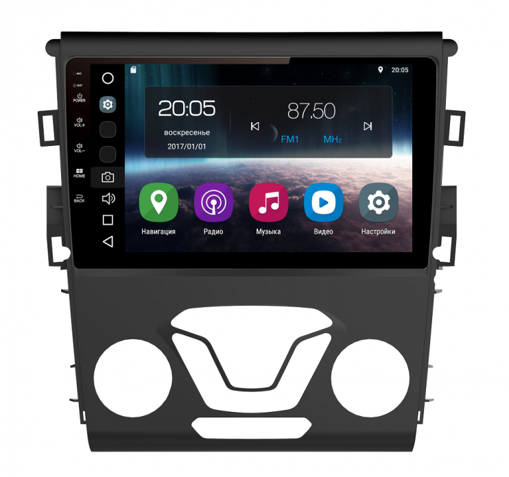 Штатная магнитола FarCar s200 для Ford Mondeo на Android  (V377R-DSP)