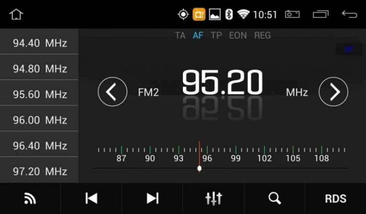Автомагнитола MyDean ES804 2-DIN универсальная Android 7"