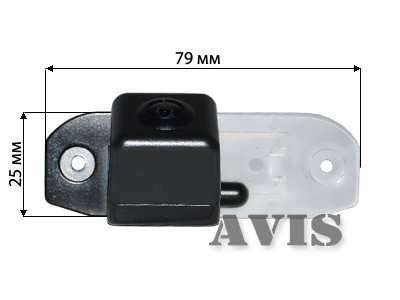 Штатная камера заднего вида AVIS AVS321CPR (#106) для VOLVO S40 II / S60 / S80 II / V50 / V60 / V70 III / XC60 / XC70 II / XC90